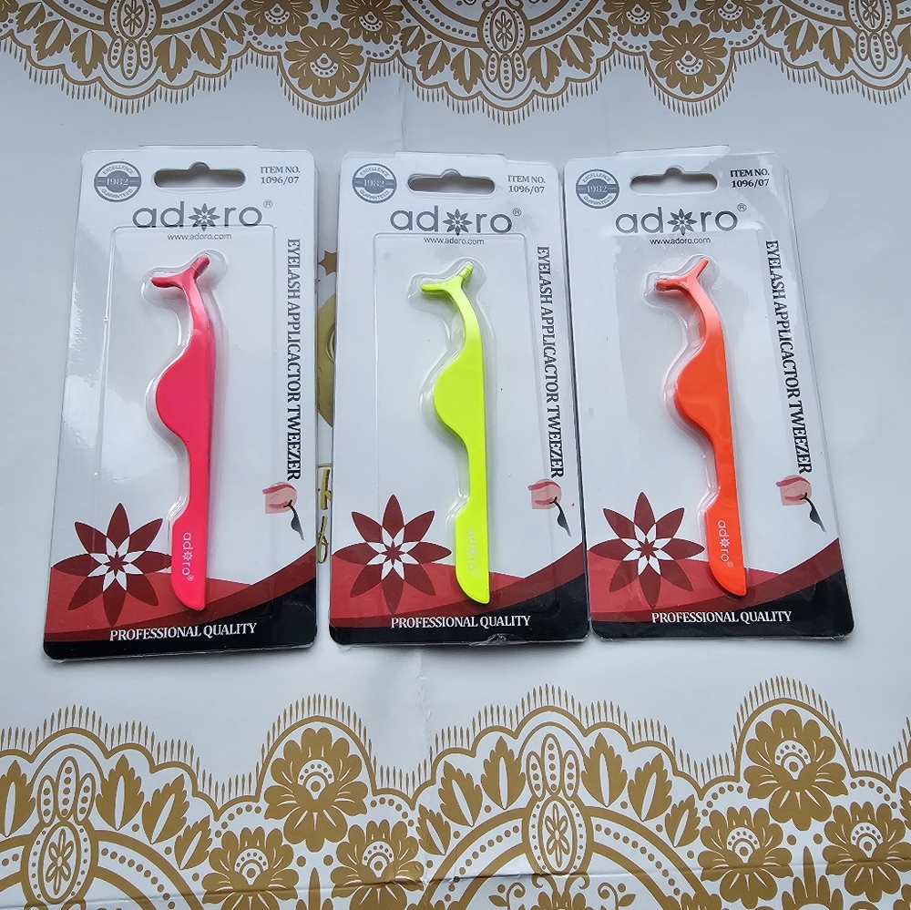 2pk Adoro Eyelash Applicator Tweezer